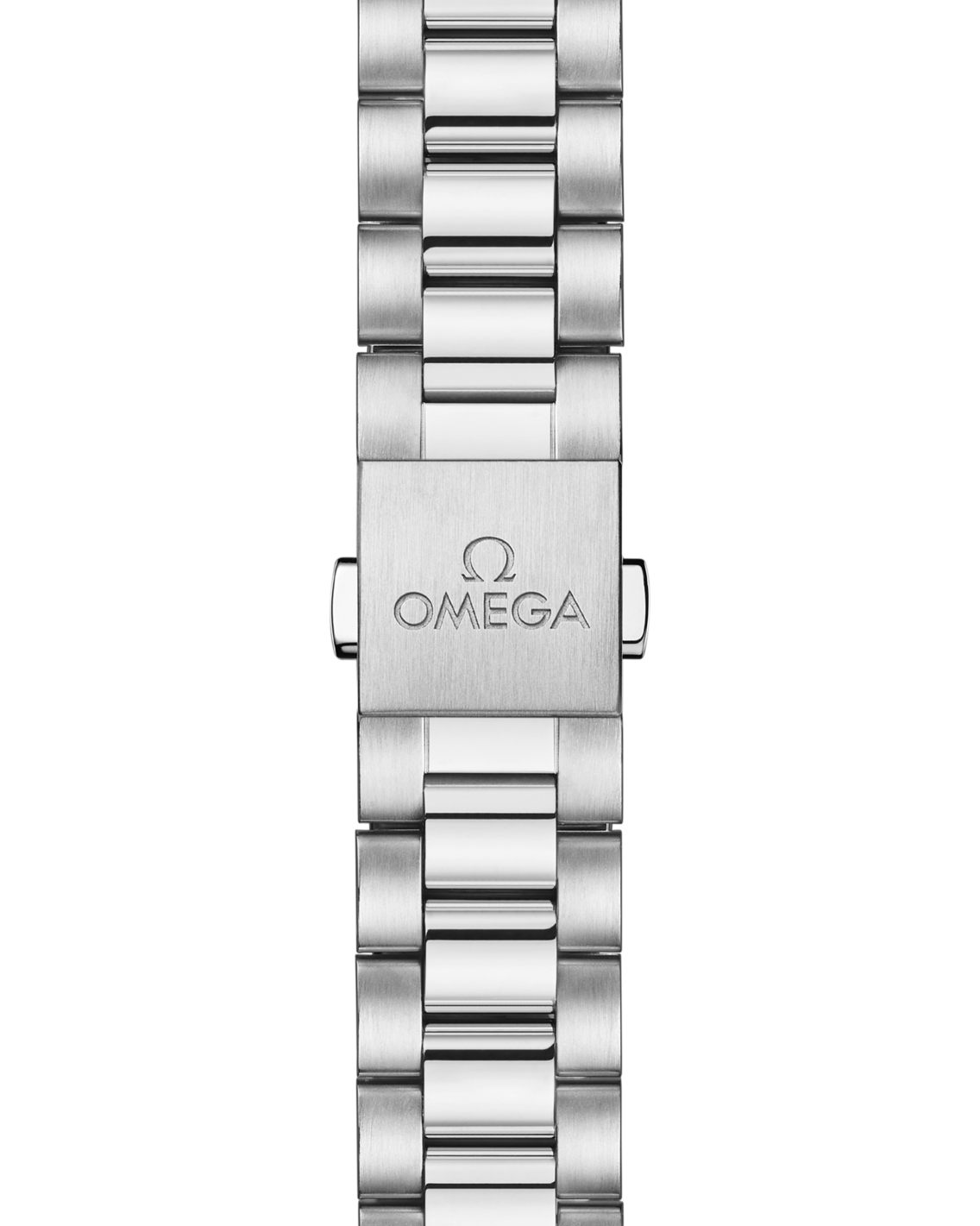 Men's Stainless Steel Silver Dial Automatic Watch with Date and Orange Seconds Hand