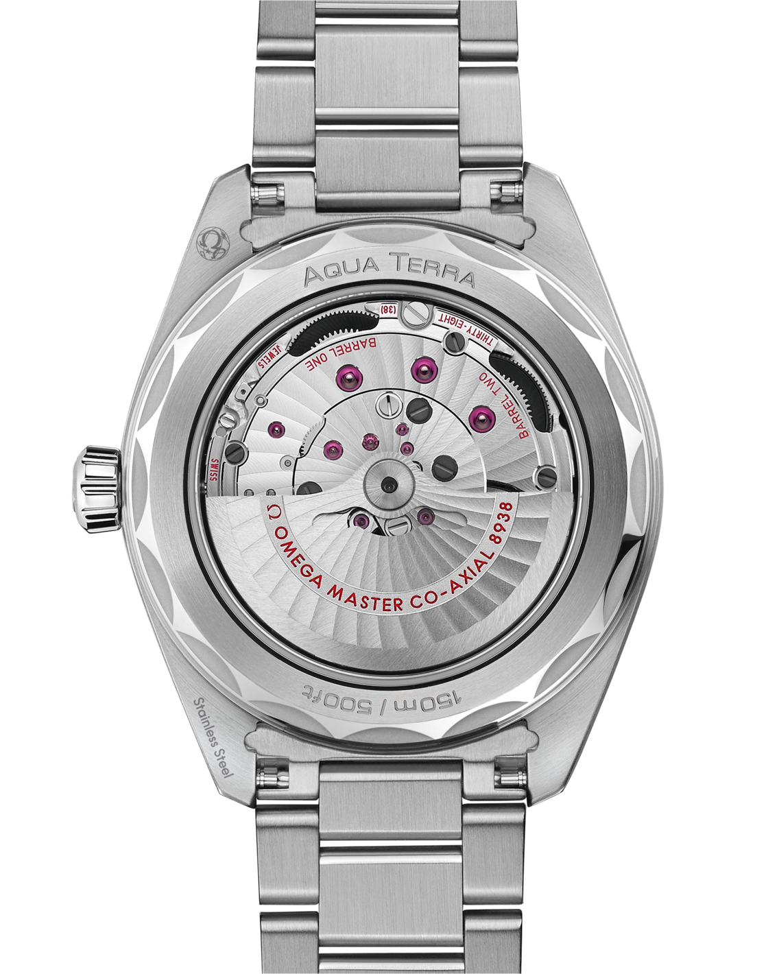 Men's Green Dial World Time Automatic Watch with Date - Stainless Steel Bracelet GMT Watch