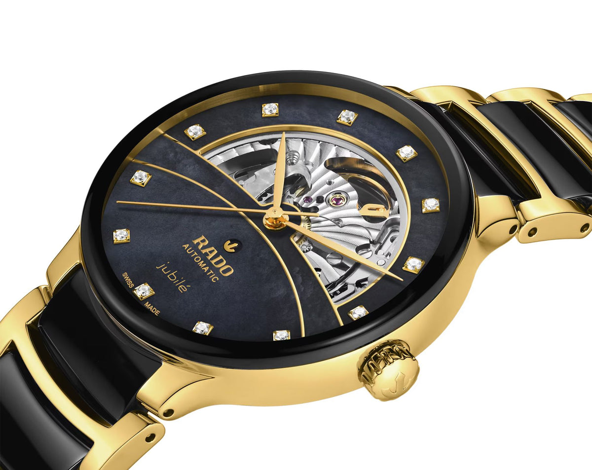 Men's Ceramic Jubilee Automatic Gold Watch