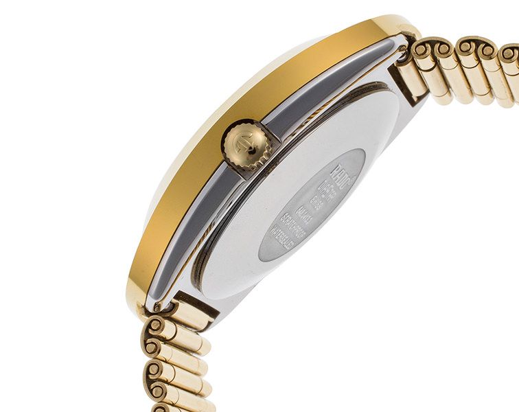 Men's Automatic Gold Diamond Dial Luxury Watch