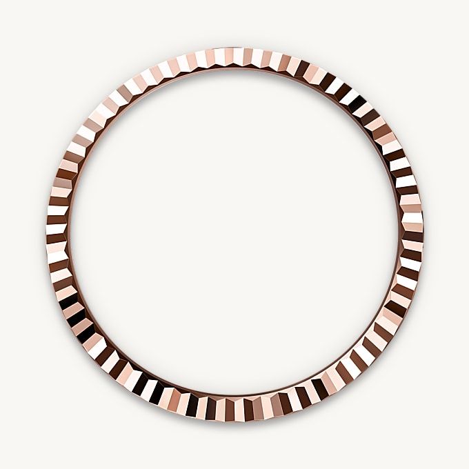 Men's Rose Gold Quartz Watch with White Honeycomb Dial - Date Display and Jubilee Bracelet - Luxury Inspired